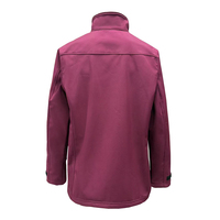 Vêtement de travail unisexe Bonye, tissu polyester coupe-vent, haute élasticité, membrane TPU collée, sans couture, impression par transfert thermique, softshell