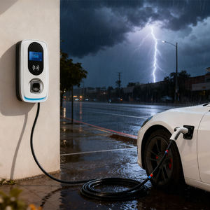 Chargeur EV mural compact 7 kW OCPP1.6 GB/T CCS2, chargeur rapide AC pour usage domestique - Product Image 5