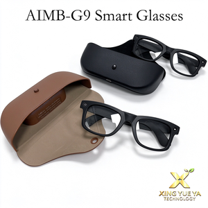 แว่นตาอัจฉริยะ AIMB-G9 AI รุ่นขายส่ง กล้อง 8MP วิดีโอ 1080P ป้องกันการสั่นไหว แปลภาษาด้วย AI ควบคุมด้วยระบบสัมผัส ChatGPT พร้อมกล่องชาร์จ สำหรับผู้ชาย - Product Image 5