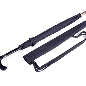 Canne de marche automatique personnalisée avec publicité, 23 pouces x 8k, bâton de marche, parapluie - Product Image 4