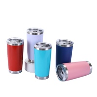 Tasse à café de voyage isolée sous vide à double paroi de 20oz 30oz gobelet en acier inoxydable nouvelle tasse 2025 tasse avec logo personnalisé