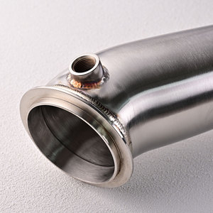 Tubo de Escape Deportivo de Una Pieza, Curvado con Mandril, para X3M/X4M F97/F98 3.0T 2019-2023, Flujo Libre, Acero Inoxidable Cepillado de 1.5mm - Product Image 6