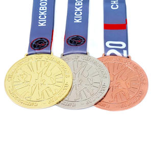 Produttori di Medaglie all'Ingrosso Medaglia Premio in Metallo 3D Oro Argento Bronzo per Corsa Sportiva Medaglia Personalizzata per Taekwondo - Product Image 4