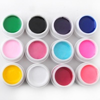 Kit de démarrage pour nail art avec gel de construction, lampe UV et vernis à ongles en gel, kit d'outils de manucure