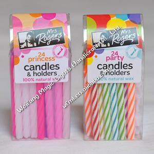 Bougies d'<span class=keywords><strong>anniversaire</strong></span> magiques en cire de paraffine de couleurs assorties, à réallumage par étincelle, pour fêtes et décoration intérieure - Product Image 6