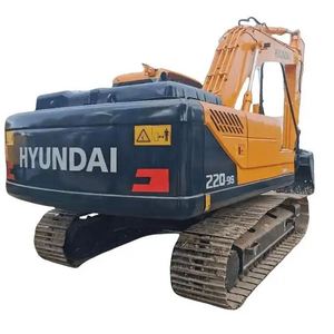 Excavatrice sur chenilles hydraulique Hyundai 220-9S d'occasion (90% neuve), 22 tonnes, garantie 1 an, moteur principal, PLC - Product Image 1