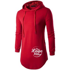 Camiseta deportiva informal de manga larga para hombre con gorra, cómoda, transpirable, cálida, para fitness - Product Image 3