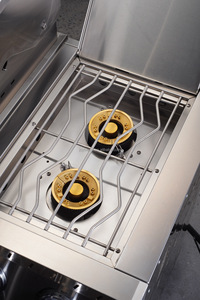 Moderna y Lujosa Estufa de Gas de 6 Quemadores de Acero Inoxidable con Alta Seguridad para Cocina Exterior FS-MIS612 Modern Luxuri - Product Image 6