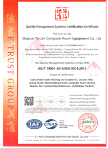 Tải trọng cao canxi Sulfate chống tĩnh điện tấm sàn nâng trung tâm dữ liệu được chứng nhận ISO hiện đại tòa nhà văn phòng chống cháy - Product Image 6