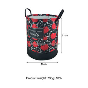 Cestas de Almacenamiento Plegables Grandes, Resistentes al Agua, Ecológicas, Duraderas, de Fieltro, Cesto para Ropa Sucia, Moderno, con Asa Resistente - Product Image 3