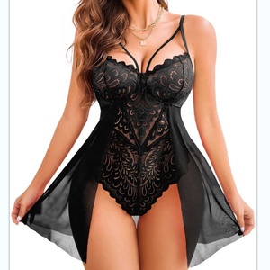 Bestseller Lingerie Sexy da Donna per la <span class=keywords><strong>Prima</strong></span> Notte, Set di Lingerie con Lacci per Serate Sensuali, Dropshipping - Product Image 5