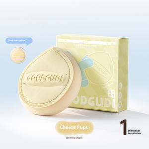 Super Doux Épais Humide et Sec Double Usage Poudre <span class=keywords><strong>Puff</strong></span> Cosmétique Visage Maquillage Coussin D'air <span class=keywords><strong>Puff</strong></span> Beauté Logo Personnalisé Usine Vente en Gros - Product Image 5