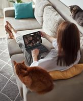 Clavier pour iPad 10/11e génération, style Magic Keyboard avec pavé tactile multi-touch, étui magnétique pour iPad Air 11/13 M4 iPad Pro 11/13