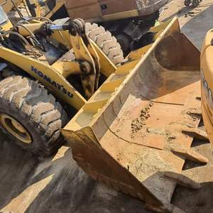 รถตักล้อยางโคมาสึมือสองจากญี่ปุ่น รุ่น WA 320-3 360-3 380 420-3 470-3 350 600 และรถขุดตีนตะขาบสำหรับงานก่อสร้าง - Product Image 4