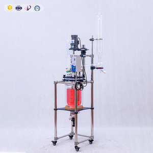 Chất lượng cao 5-200l lò phản ứng trọng kính lò phản ứng Lõi chịu nhiệt độ cao bao gồm áp lực tàu động cơ động cơ - Product Image 1