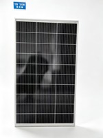 Panneau solaire monocristallin 150W 18V, module photovoltaïque portable 40 cellules, efficacité 22%, boîtier de jonction IP68 pour bateau, pêche, mini-applications