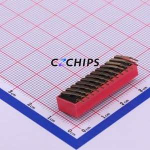 TM-12 DIP Switch Through hole Component (THT) Switch ( Number of Switch Sections: 12 )( Lead Spacing: 2.54mm ) - Product Image 2