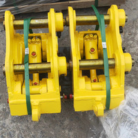 Attache rapide S50 Pin Grabber pour mini-excavatrice 10T, remplacement d'adaptateur d'attache SANY CAT JCB Komatsu Volvo, directement de l'usine