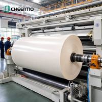 Papel Sintético PET Brillante, Autoadhesivo, Removible, Imprimible con Tinta Eco Solvente, Resistente al Agua, de Alta Calidad, Personalizado, en Rollo Jumbo