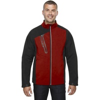 Veste softshell d'hiver pour homme, respirante, confortable, coupe-vent, avec col montant et logo frontal, design léger pour l'extérieur