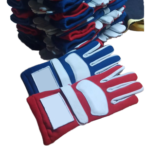 Gants de karting personnalisés de haute qualité, résistants au feu et aux coupures, en polaire anti-boulochage, longueur poignet, pour ski d'hiver - Product Image 2