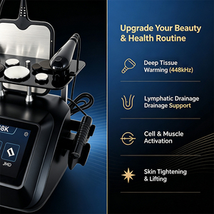 เครื่องมือความงามบำบัดด้วยคลื่นความถี่สูงสำหรับการดีท็อกซ์น้ำเหลืองทั่วร่างกาย หลังคลอด บรรเทาอาการหลวม กระชับผิวหน้า ลดเลือนริ้วรอย - Product Image 3