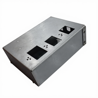 Armoire électrique sur mesure en acier inoxydable, coffret de distribution métallique, services de fabrication de tôlerie