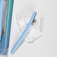 Tondeuse à sourcils pliable en acier inoxydable pour femmes, rasoir de précision avec poignée lisse, outil de maquillage facial pour le rasage