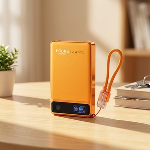Cargador Portátil Inalámbrico LDJ05 de 22.5W, Magnético, Ultra Delgado, Carga Rápida, con Pantalla TFT, 5000mAh/10000mAh, Certificaciones CE, FCC, RoHS - Product Image 2