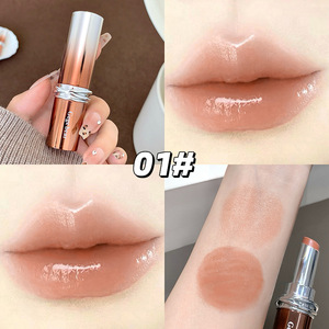 Brillo Labial Sólido Hidratante Gege Bear con Acabado Espejo, Reduce Líneas de Expresión, Ilumina los Labios, 3.3g, <span class=keywords><strong>Maquillaje</strong></span> para Estudiantes - Product Image 2