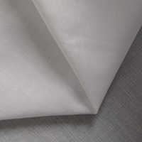 Entoilage tissé de tissu d'entoilage fusible de polyester de coton de haute qualité pour le collier
