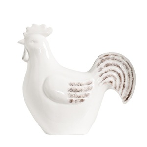 Décoration créative de jardin de maison, décoration intérieure extérieure, ornements de coq, Statue de <span class=keywords><strong>poule</strong></span>, Figurines de poulets et de coq en céramique - Product Image 6