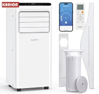 Climatiseur électrique portable 12000 BTU, refroidissement uniquement, pour la maison et la voiture, utilisation extérieure, silencieux, avec réfrigérant R290, commande WiFi
