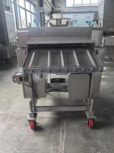 Machine professionnelle de découpe de poitrines de poulet en acier inoxydable SUS 304, grande capacité, pour cuisine centrale et transformation de viande - Product Image 6