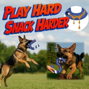 Jouet à mâcher pour chien American Playtime, bleu, 10 pouces, lot de <span class=keywords><strong>2</strong></span>, jouet interactif pour chien, résistant, pour chiens de taille moyenne/grande, avec remplissage de friandises - Product Image 3