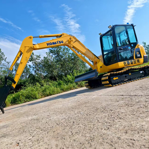 รถขุดตีนตะขาบไฮดรอลิก5Ton มือสองรถขุดวิศวกรรถใช้ pc56-7 Komatsu ญี่ปุ่น - Product Image 1