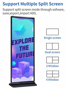 70 75 86 Inch Tầng Đứng Hiển Thị Kỹ Thuật Số Biển, Totem, Màn Hình Quảng Cáo Lcd - Product Image 4