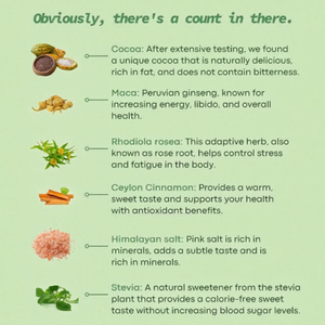 <span class=keywords><strong>Poudre</strong></span> de champignon de cacao avec Reishi Chaga Healthy Focus et énergie apaisante bénéfique pour le café instantané - Product Image 3