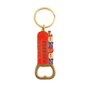 London Telephone Booth Customizable Metal Craft Keychain with Bottle Opener, UK Souvenir &amp; <strong>Gift</strong> - Product Image 5
