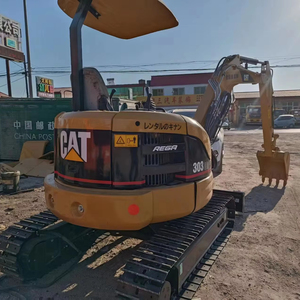 95% nouvelle condition pour CAT 303CR Mini excavatrice pour l'aménagement paysager de jardin petites excavatrices domestiques avec composants de moteur et de pompe à noyau - Product Image 1