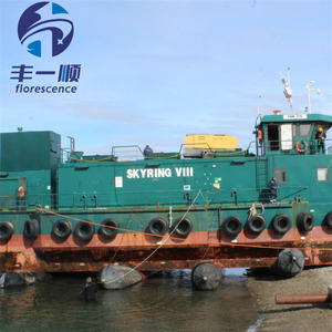 وسائد هوائية قابلة للنفخ من المطاط الطبيعي للإنقاذ البحري معتمدة من FLORESCENCE BV وحاصلة على شهادة ISO 14409، مناسبة لإطلاق القوارب في الموانئ وقابلة للتخصيص - Product Image 4