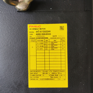 Motor de Husillo A06B-1506-B103 FANUC para Máquinas CNC PLC - Product Image 2