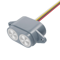 Capteur de niveau ultrasonique DYP-L07 haute précision avec 6 modes d'algorithme configurables, étanche IP67, pour la surveillance du niveau des réservoirs d'eau