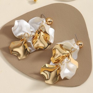 Nouvelles boucles d'oreilles pendantes personnalisées en alliage de perles, style européen et américain, tendance transfrontalière, pour femmes - Product Image 4