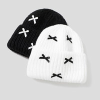 Bonnet tricoté mignon et tendance pour l'hiver, coupe-vent, thermique, chaud, pour usage quotidien, voyage et ski