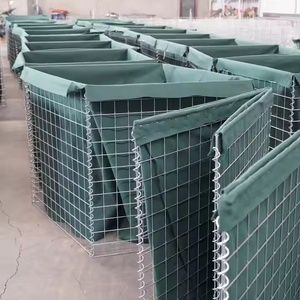 Bán chạy nhất dễ dàng lắp ráp hàng rào phòng thủ galfan Hàn rọ đá lót vải địa kỹ thuật mạ kẽm hàng rào phòng thủ - Product Image 6