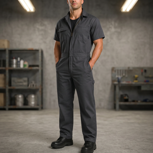 Pantalones de Trabajo de Algodón Resistentes al Agua, Transpirables, Pantalones de Seguridad Industrial, Uniformes de Protección, Ropa de Trabajo de Fábrica - Product Image 2
