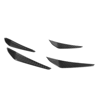 Kit de lames de pare-chocs avant en fibre de carbone sèche à coller facilement, style MP, préimprégné et moulé par compression, compatible BMW M3 G80 M4 G82