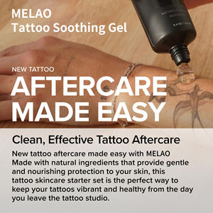 Kit de soin après tatouage OEM/ODM, ingrédients propres non gras, apporte un soulagement apaisant, crème, baume, lotion pour le soin après tatouage - Product Image 5