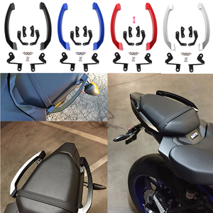 Barras de agarre para asiento trasero de pasajero, Asa de agarre para Yamaha MT-<span class=keywords><strong>07</strong></span>, FZ07, <span class=keywords><strong>FZ</strong></span>, <span class=keywords><strong>07</strong></span>, <span class=keywords><strong>2014</strong></span>, 2015, 2016, 2017, venta al por mayor, MT07 - Product Image 2